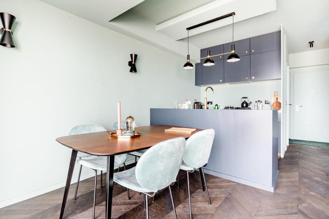 Luxueuze Suite Met Frontaal Zeezicht Knokke-Heist Exteriör bild